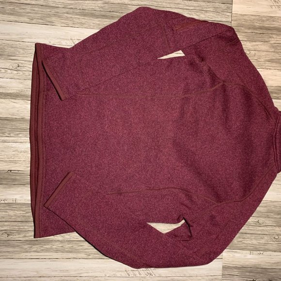 SOLD- Patagonia Better Sweater 1/4 Zip Fleece Dark Currant Womens Medium - Picture 5 of 5